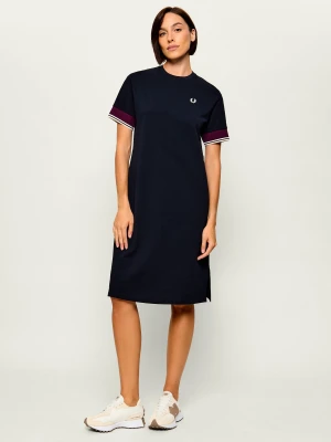 Fred Perry Sukienka granatowy