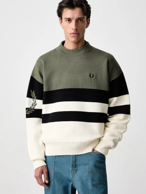 Fred Perry sweter bawełniany męski