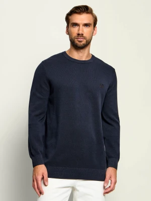 Fred Perry Sweter | Regular Fit granatowy