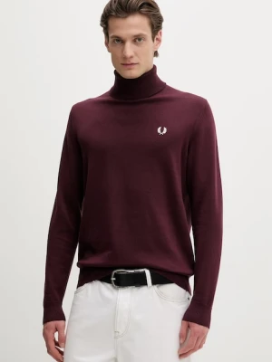 Fred Perry sweter z dodatkiem wełny