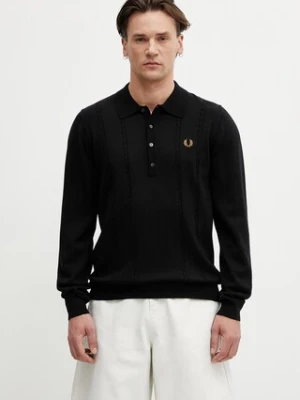 Zdjęcie produktu Fred Perry sweter z dodatkiem wełny męski