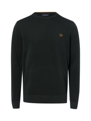 Fred Perry sweter z dzianiny Mężczyźni Bawełna zielony