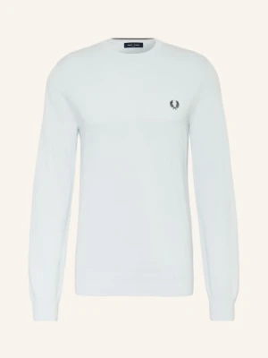 Fred Perry Sweter Z Piki blau