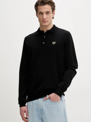 Fred Perry sweter z wełną