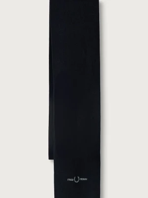Fred Perry szalik z bawełną granatowy