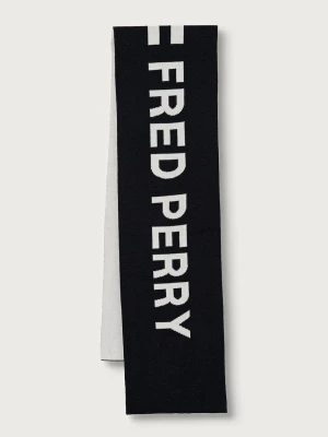 Fred Perry szalik z dodatkiem wełny