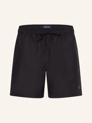Fred Perry Szorty Kąpielowe schwarz