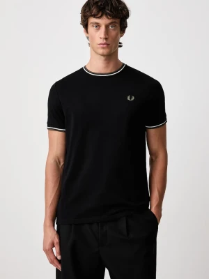 Fred Perry T-shirt do biegania bawełniany męski