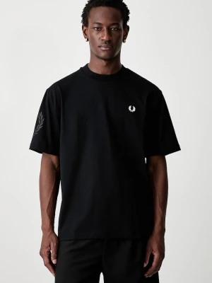 Fred Perry T-shirt męski bawełniany czarny