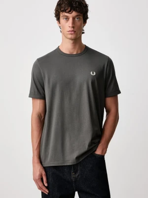 Fred Perry T-shirt męski bawełniany zielony