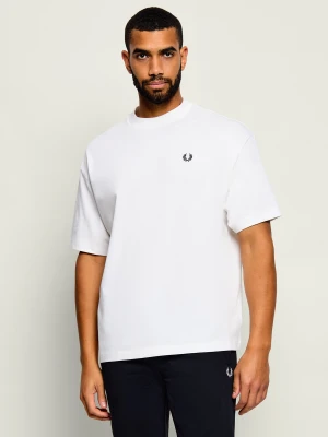 Fred Perry T-shirt | Oversize fit biały