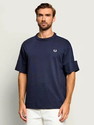 Fred Perry T-shirt | Relaxed fit granatowy