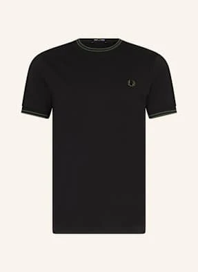 Fred Perry T-Shirt schwarz