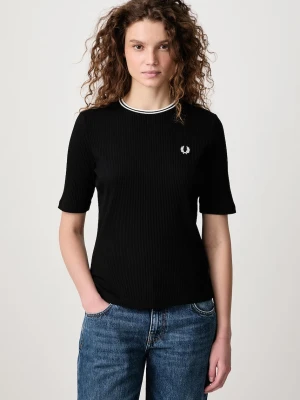 Fred Perry T-shirt z bawełną damski