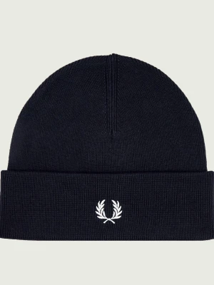 Fred Perry Wełniana czapka granatowy