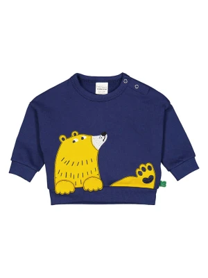 Fred´s World by GREEN COTTON Bluza "Bear" w kolorze granatowym rozmiar: 98