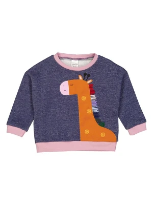 Fred´s World by GREEN COTTON Bluza "Hello giraffe" w kolorze granatowym rozmiar: 98
