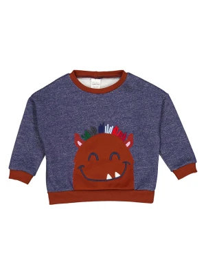 Fred´s World by GREEN COTTON Bluza "Hello monster" w kolorze granatowym rozmiar: 86