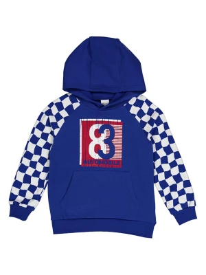 Fred´s World by GREEN COTTON Bluza "Racing" w kolorze niebiesko-białym rozmiar: 110