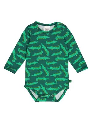 Fred´s World by GREEN COTTON Body "Croco" w kolorze zielonym rozmiar: 74