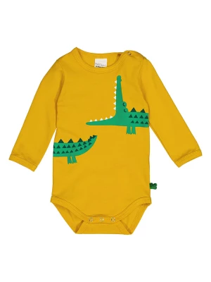 Fred´s World by GREEN COTTON Body "Croco" w kolorze żółtym rozmiar: 98