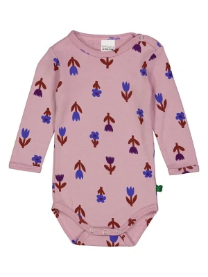 Fred´s World by GREEN COTTON Body w kolorze jasnoróżowym rozmiar: 98