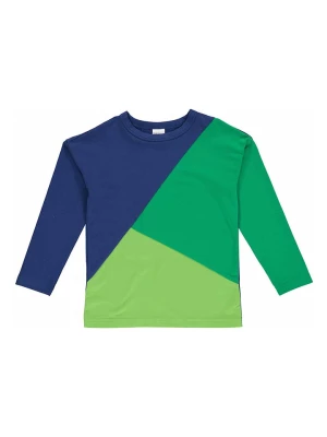 Fred´s World by GREEN COTTON Koszulka "Alfa point" w kolorze granatowo-zielonym rozmiar: 116