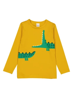 Fred´s World by GREEN COTTON Koszulka "Croco" w kolorze żółtym rozmiar: 122