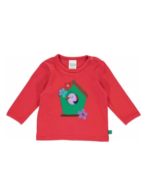 Fred´s World by GREEN COTTON Koszulka "Hello bird" w kolorze czerwonym rozmiar: 98