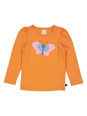 Fred´s World by GREEN COTTON Koszulka "Hello butterfly" w kolorze pomarańczowym rozmiar: 116