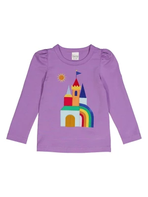 Fred´s World by GREEN COTTON Koszulka "Hello castle" w kolorze fioletowym rozmiar: 92