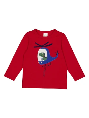 Fred´s World by GREEN COTTON Koszulka "Hello flying dino" w kolorze czerwonym rozmiar: 86