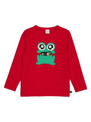 Fred´s World by GREEN COTTON Koszulka "Hello Fred" w kolorze czerwonym rozmiar: 92
