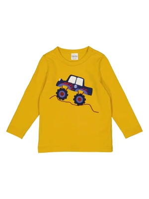 Fred´s World by GREEN COTTON Koszulka "Hello monstertruck" w kolorze żółtym rozmiar: 92