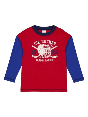 Zdjęcie produktu Fred´s World by GREEN COTTON Koszulka "Ice hockey" w kolorze czerwono-niebieskim rozmiar: 104