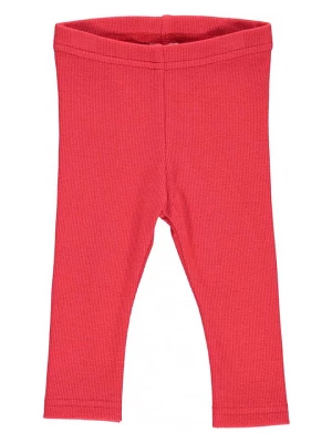 Fred´s World by GREEN COTTON Legginsy "Alfa rib" w kolorze czerwonym rozmiar: 98