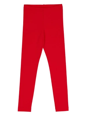 Fred´s World by GREEN COTTON Legginsy "Alfa" w kolorze czerwonym rozmiar: 134
