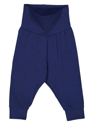 Fred´s World by GREEN COTTON Spodnie dresowe "Alfa" w kolorze granatowym rozmiar: 92