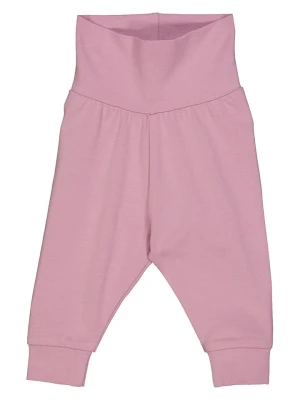 Fred´s World by GREEN COTTON Spodnie dresowe "Alfa" w kolorze jasnoróżowym rozmiar: 86