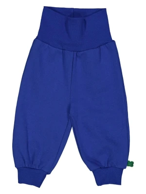 Fred´s World by GREEN COTTON Spodnie dresowe "Alfa" w kolorze niebieskim rozmiar: 86