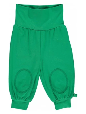 Fred´s World by GREEN COTTON Spodnie dresowe "Alfa" w kolorze zielonym rozmiar: 92