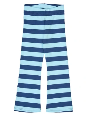 Fred´s World by GREEN COTTON Spodnie dresowe "Stripe" w kolorze błękitno-granatowym rozmiar: 116 Fred's World By GREEN COTTON