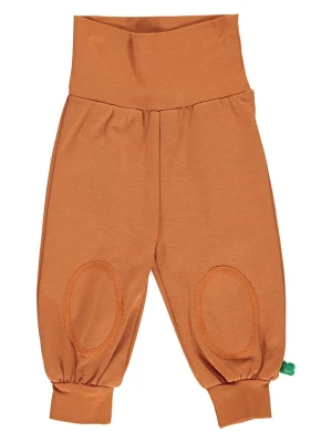 Fred´s World by GREEN COTTON Spodnie dresowe w kolorze jasnobrązowym rozmiar: 98