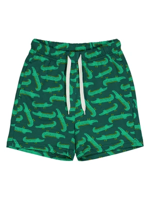 Fred´s World by GREEN COTTON Szorty dresowe "Croco" w kolorze zielonym rozmiar: 110