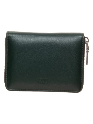 FREDs BRUDER Skórzany portfel "Darling Midi" w kolorze ciemnozielonym - 13 x 10 x 2,5 cm rozmiar: onesize