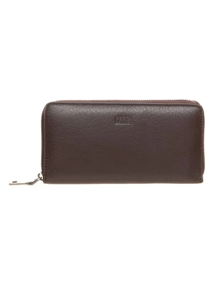 FREDs BRUDER Skórzany portfel w kolorze brązowym - 19 x 10 x 2,5 cm rozmiar: onesize