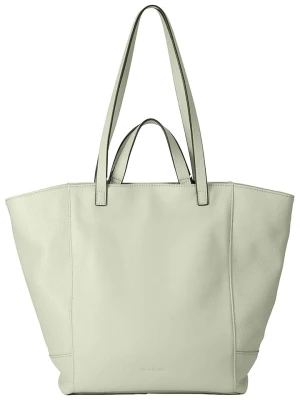 FREDs BRUDER Skórzany shopper bag w kolorze zielonym - 45 x 31 x 16 cm rozmiar: onesize