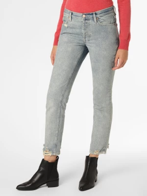 Free People Jeansy Kobiety niebieski jednolity,