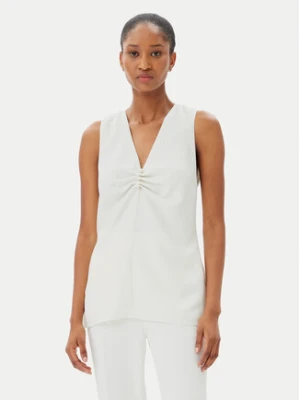 French Connection Bluzka 72YDD 10 Écru Regular Fit