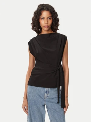 French Connection Bluzka Zion 769C5 Czarny Slim Fit